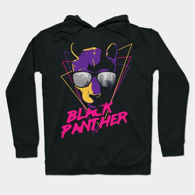 Black Panther Hoodie by MarinasingerDesigns